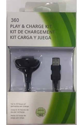 Xbox 360 Gamepad Usb Kol Şarj Kablosu Aparatı