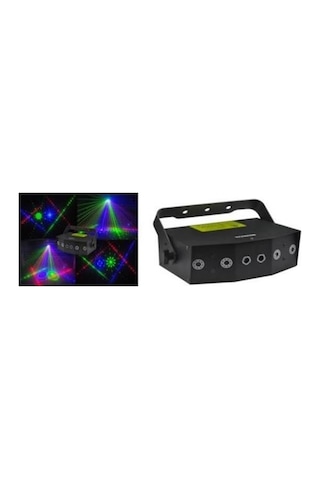 Layu Tf02rgb Rgb Beam + Rgb Twinkling Lazer Dmx-auto-sound-master/slaver