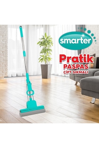 Smarter Pratik Paspas Çift Sıkmalı + Pratik Kova
