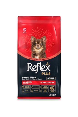Plus Kuzu Etli Küçük Irk Yetişkin Köpek Maması 1.5 Kg