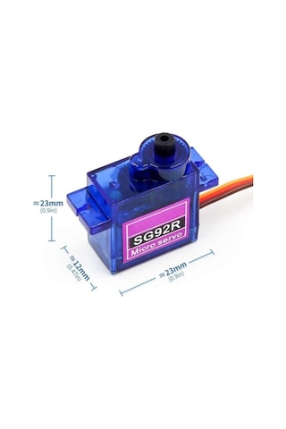 Tower Pro Sg92R 12Gr Micro Servo Motor 2.5Kg 4,8V Plastik Dişli