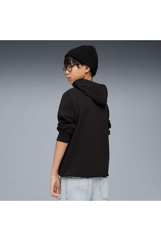 Puma Mıd90s Genç Kapüşonlu Sweatshırt 688468 01 Siyah