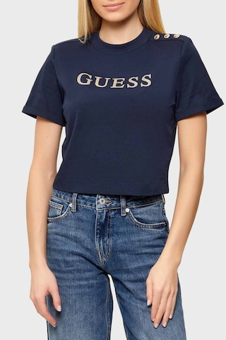 Guess Bayan T Shirt W6gı06 K3018 G7p1 Lacivert Lacivert
