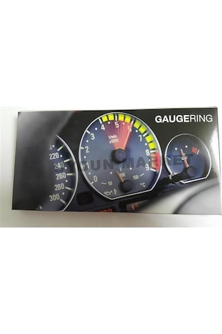 E36 Bmw Krom Gösterge Halkası Bmw 3 Seri E36 Krom Kadran Çerçeves