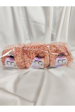 Baby Cotton Multicolor El Örgü İpi 3 Adet - 5214