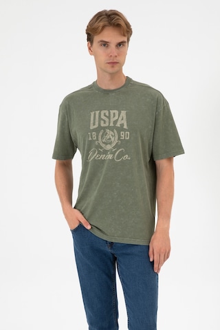 U.s. Polo Assn. Erkek Vizon Tişört 50300228-vr052 Vizon
