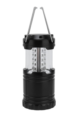 Kosona Sıcak Kesimli 30 Led Feneri, İçinde Pusula Ve Seviye, Ip65 Su Geçirmez, Abs Malzeme, Taşınabilir Kamp Ve Acil Durum Işığı Pil Dahil Değil - Siyah Diğer