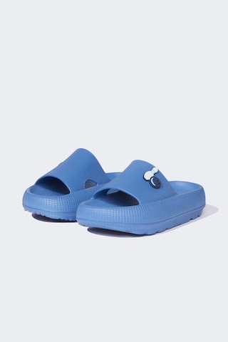 Defacto Erkek Çocuk Aplike Tırtıklı Taban Cırt Cırtlı Eva Sandalet C2774a825spnv42 Lacivert