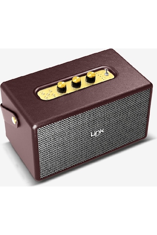 Linktech M402 Retro Taşınabilir Mikrofonlu Bluetooth Radyo Hoparlör
