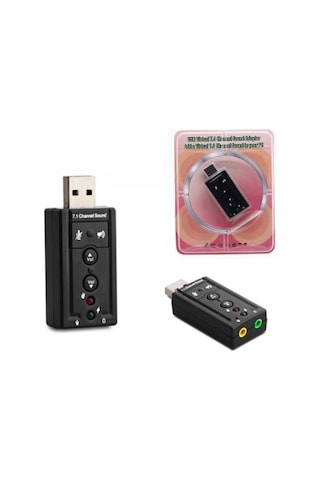Powergate PG-S01 7.1 USB Ses Kartı