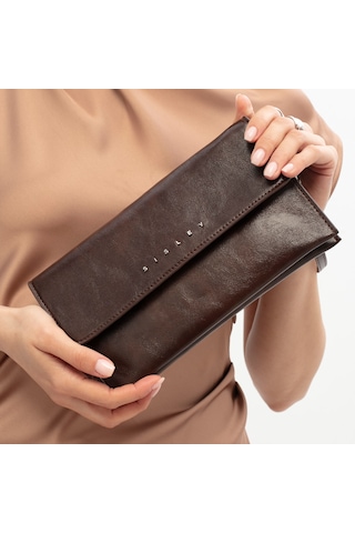 Sisley Kahve El Çantası Kadın Sly 425 Sısley kahverengi