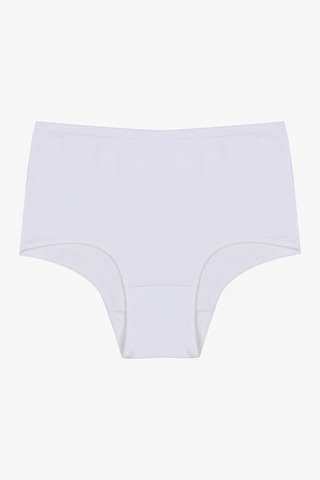 Kadın 5'li Likralı Ekstra Yüksek Bel Külot Ko5305ktl Ekru