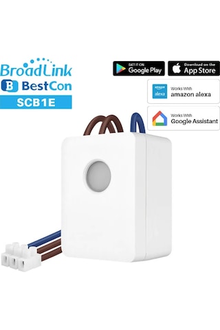 Broadlink Bestcon Scb1e Güç Ölçüm Kablosuz Akıllı 16a Işık Anahtarı