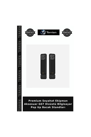 Premium Seyahat Ekipman Aksesuar G07 Dizüstü Bilgisayar Pop Up Bacak Standları