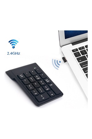 Kablosuz Numeric Keypad 18 Tuşlu Sayısal Klavye Numpad