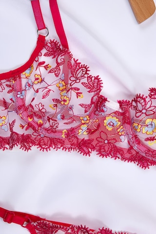 Çiçekli Balenli Bralet Takımı Love Secret 1007 001