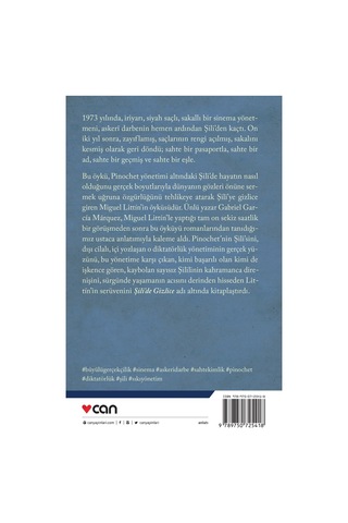 Şili'de Gizlice - Gabriel Garcia Marquez - Can Yayınları 19. Basım