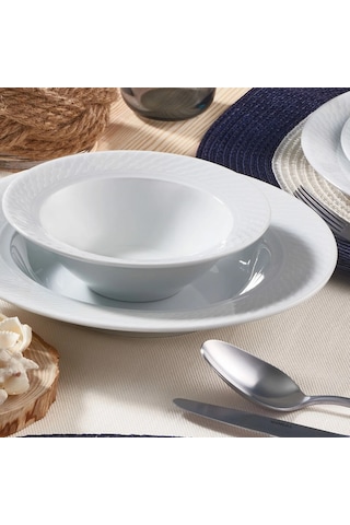 Güral Porselen Okyanus 18 Parça 6 Kişilik Yemek Takımı