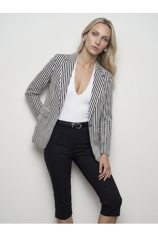Dilvin 60806 Düz Kesim Blazer-gri