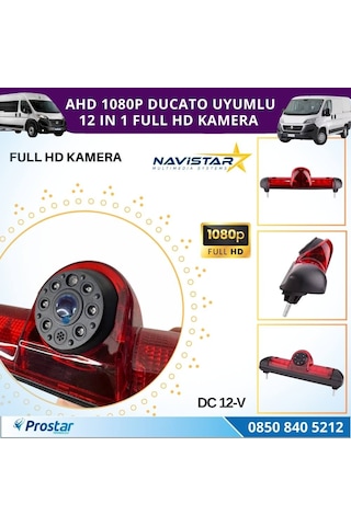 Fiat Ducato Peugeot Boxer Ve Citroen Jumper İçin Profesyonel Geri Görüş Kamerası