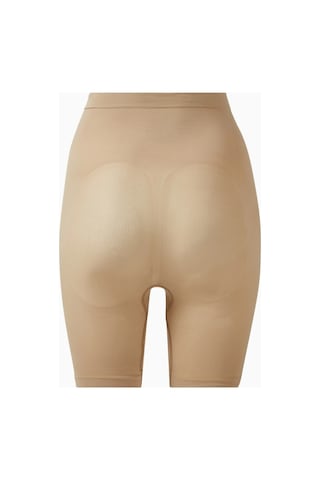 Skims Seamless Sculpt Mid - Thigh Shorts, Yüksek Bel Şekillendirici Şort Bej