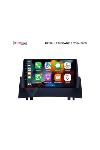 RENAULT MEGANE 2 ANDROİD MULTİMEDYA 2_32 KABLOSUZ CARPLAY