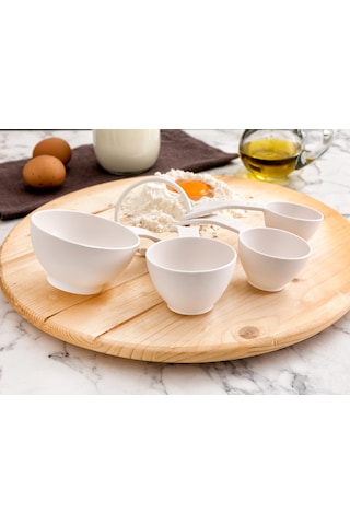 Madame Coco Paddle Ölçü Kabı 4 Boy 1kmgrc01089x22x6,5 Cm-soft Ekru