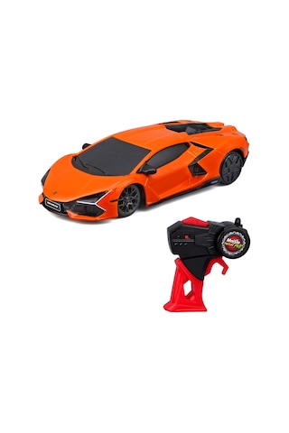 1/43 Mini Metal Drifters Kumandalı Araba - Lamborghini Revuelto Turuncu