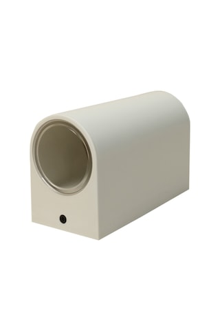 Çift Yönlü Dekoratif Beyaz Aplik -3 Renk Tercihli Ampüller Dahil Beyaz