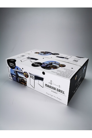 Mizan Marina Grill M Krom Mangal 35 x 50 CM