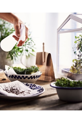 Bahçe Bakımı İçin 350ml Çok Amaçlı Spreyli Şeffaf Sulama Şişesi