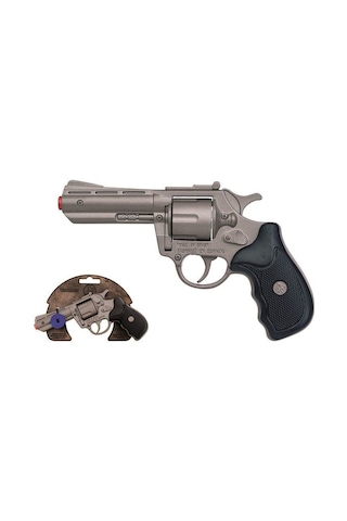 Gonher Metal Revolver 8'li: Kapsül Patlatan Gerçekçi Oyuncak Silah