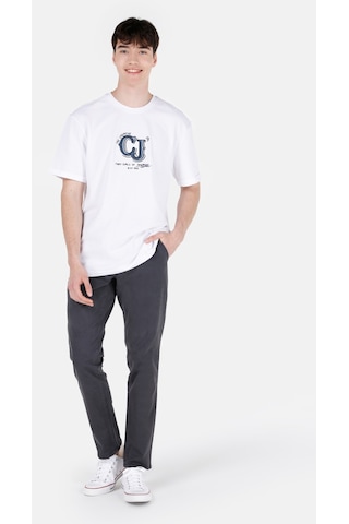 Colins Beyaz Erkek Tshirt K.kol Cl1071732 Q1.v1 Wht Beyaz