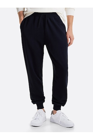 Tommy Hilfiger Essentıal Terry Sweatpants Erkek Mavi Eşofman Altı - Mw0mw37236