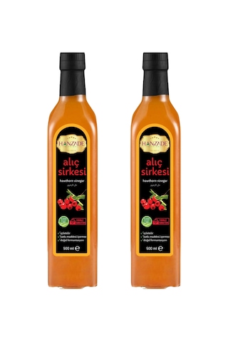 Hanzade Bitkisel Alıç Sirkesi 2 x 500 ML