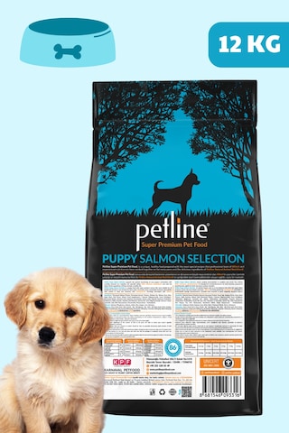 Petline Pretty Puppy Somonlu Yavru Kuru Köpek Maması Tüm Irklar İçin 12 KG