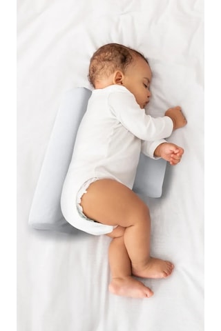 Babyjem Bebek Güvenli Uyku Yan Yatış Yastığı Beyaz