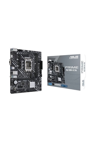 Asus Prime H610M-K D4 Intel H610 3200 MHz DDR4 Soket 1700 mATX Anakart