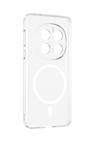Honor Magic 7 Pro Kılıf Sararmaz Ultra İnce Sert Mika Magsafe Kamera Yükseltili Erd Şeffaf