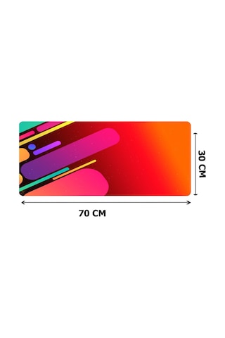70x30 Xl Color 3mm Kauçuk Kaymaz Taban Oyuncu Gaming Mouse Pad Mousepad