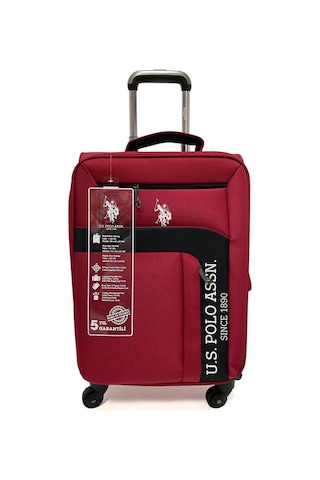U.s. Polo Assn. Bordo Kumaş Unisex Büyük Boy Valiz Plvlz21282a 001