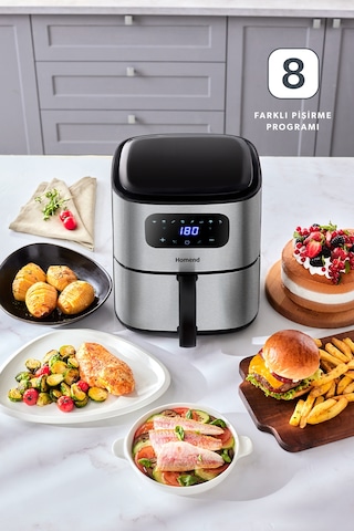 Homend Airfrday 2303H 4.2 L Dokunmatik Ekran Fritöz