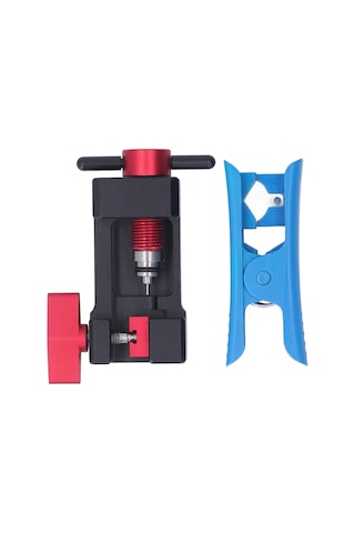 Samdoo Bisiklet Hidrolik Boru Bağlantı Takımı - Alüminyum Alyazı İçerikli, Kesici Ve İçme İğnesi İle Kolay Kurulum Aracı