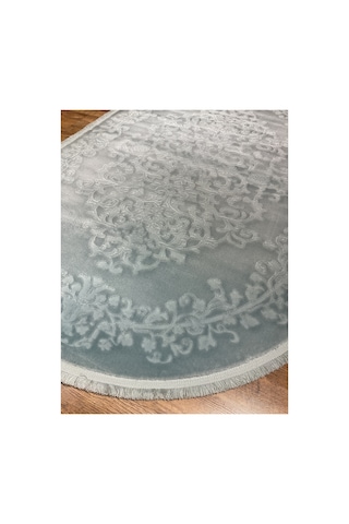 Albero 3428b 160x230 Oval Mavi Halı