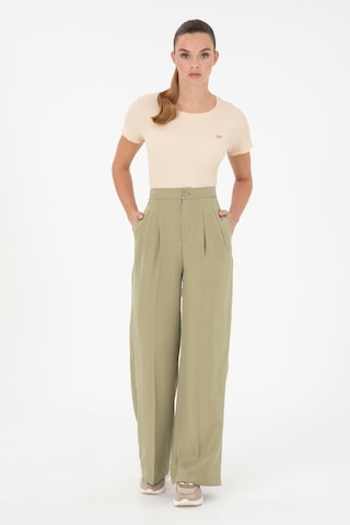 U.s. Polo Assn. Kadın Açık Haki Pantolon Kanvas-chino 50290906-vr183 Açık Haki