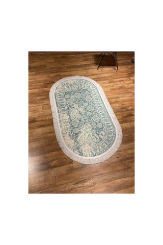 Daphne 10305a Mavi Oval Halı