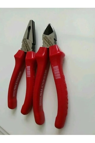 Izeltaş Kombine Pense 180 Mm Ve 180Mm Yankeski Ikili Set