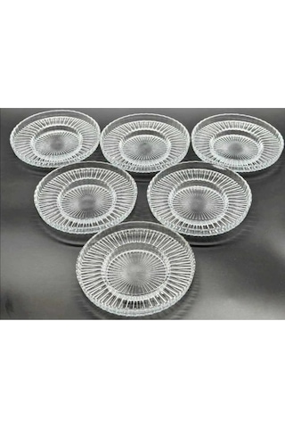 Paşabahçe Elysia Çay Bardağı Ile Uyumlu Çay Tabak Takımı - 6 Parça Çay Tabağı Seti Şeffaf Paşabahçe Elysia Çay Bardağı Ile Uyumlu Çay Tabak Takımı - 6 Parça Çay Tabağı Seti Şeffaf