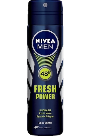 Nivea Men Fresh Power Erkek Sprey Deodorant 150 ML