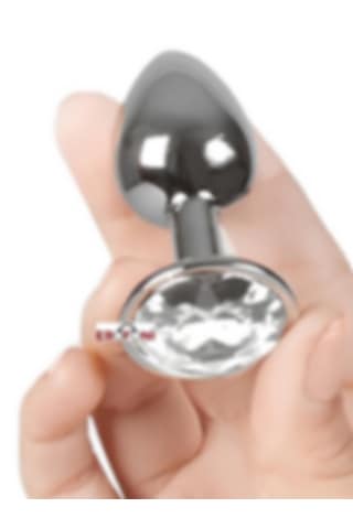 Erofoni Paslanmaz Süper Aliminyum Alaşım 7 CM Çelik Metal Gümüş Alıştırıcı Genişletici Anal Plug